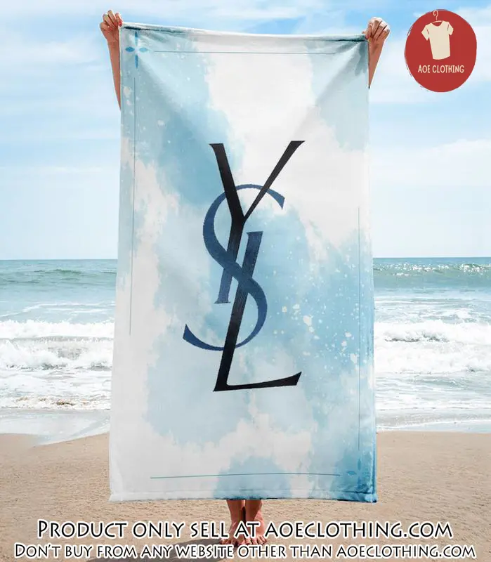 Yves saint laurent beach towel luxury brand hot trending summer  bt00299 aoe1825519